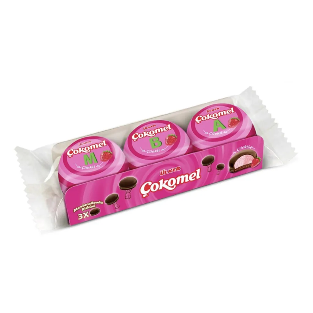 Ülker Çokomel Çilekli 36Gr