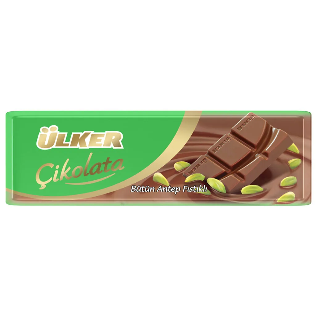 Ülker Antep Fıstıklı Sütlü Çikolata 30Gr