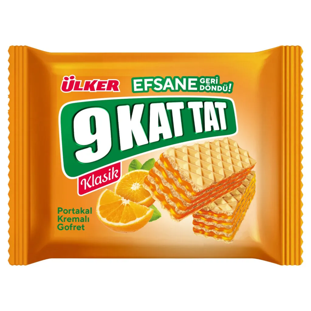 Ülker 9 Kat Tat Portakallı 39Gr