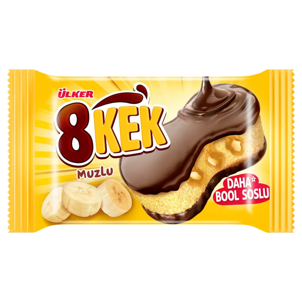 Ülker 8Kek Çikolata Muz 55Gr