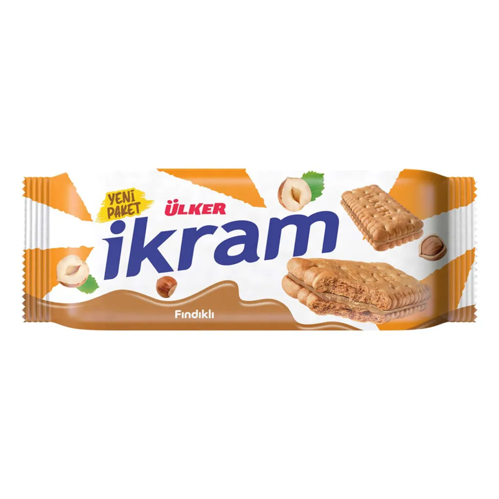 Ülker İkram Fındıklı Bisküvi 84Gr