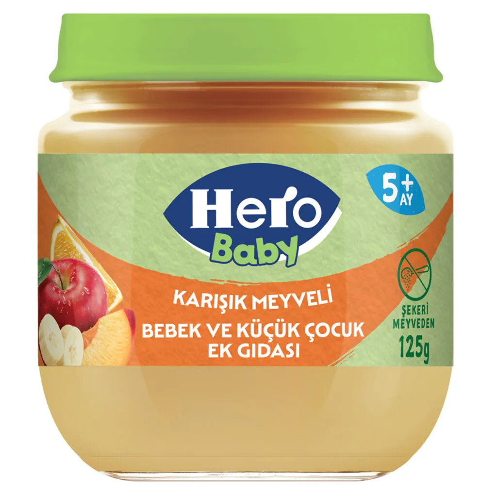 Hero Baby Karışık Meyveli 125 Gr