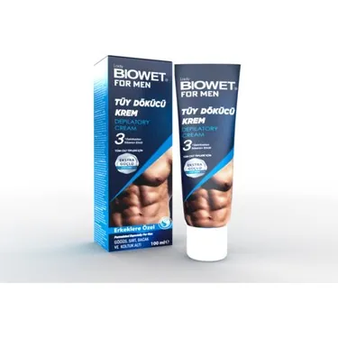 Biowet Tüy Dökücü Krem Erkek 100Ml