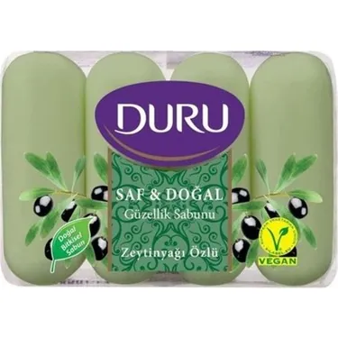 Duru Sabun 4×70 Gr Zeytinyağlı