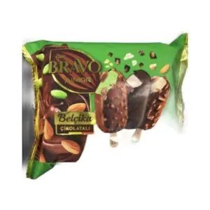 Golf Bravo Antep Fıstığı Badem Belçika Çikolatalı 360Gr